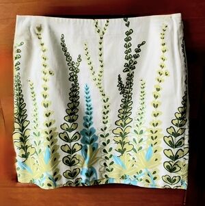 Loft Woodland Ferns Skirt